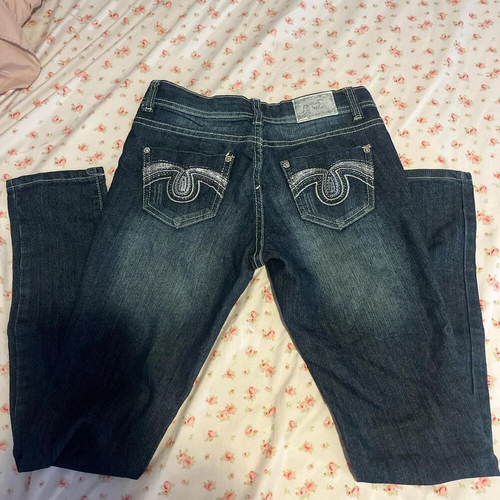 Miss Pirate Women's Navy and Blue Trousers